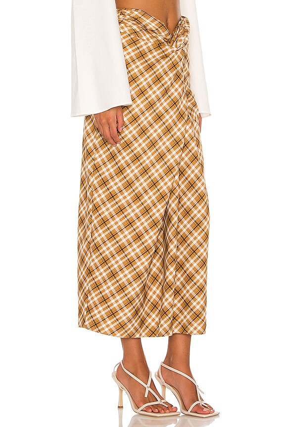 view 2 of 4 FALDA AVRIL in Ochre Multi