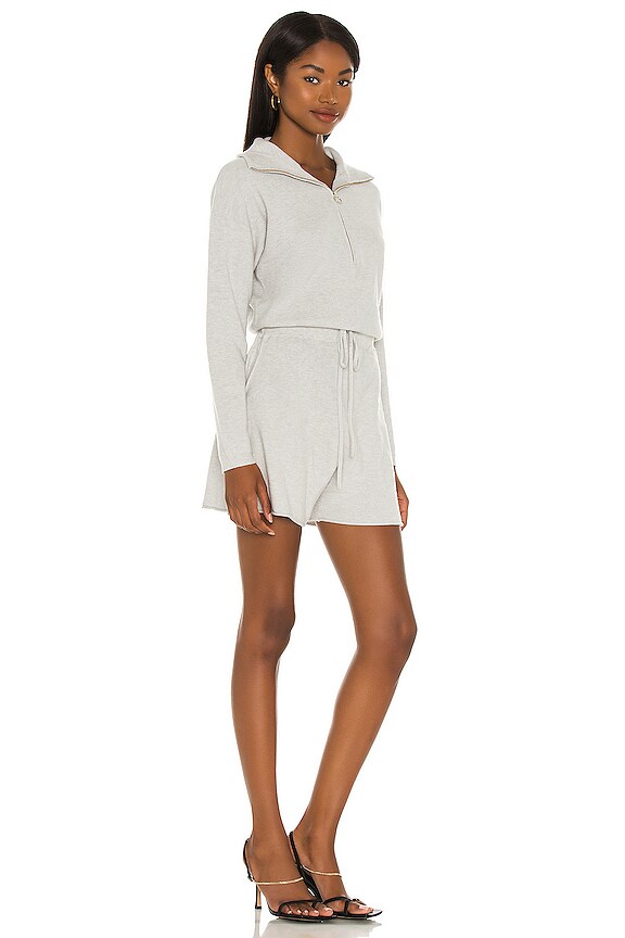 view 2 of 3 Monoshort Shannon in Light Heather Grey