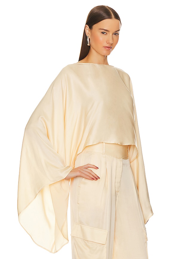 view 2 of 4 Frederika Cape Top in Nude