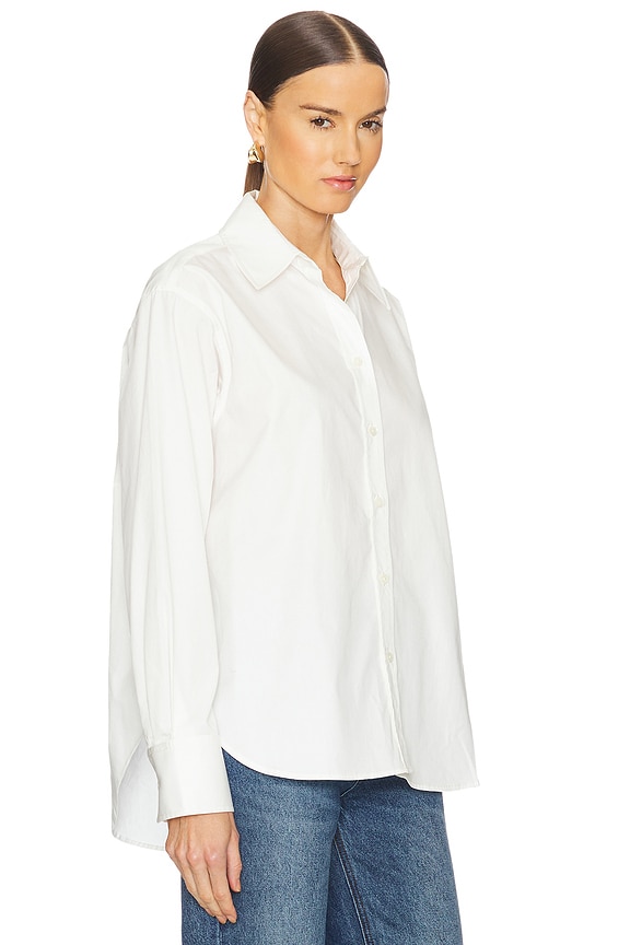 view 2 of 4 by Marianna Aymeline Button Down Shirt in White
