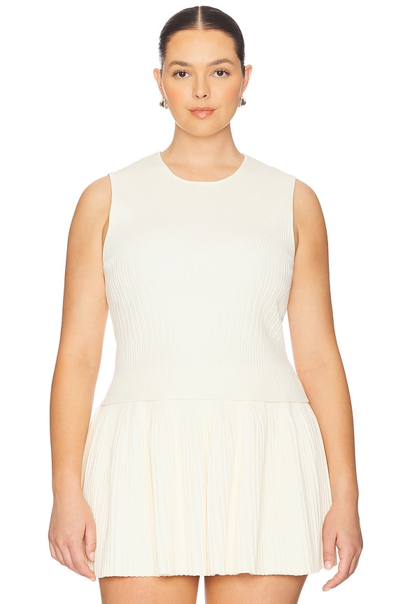 view 2 of 9 by Marianna Dania Knit Top in Ivory