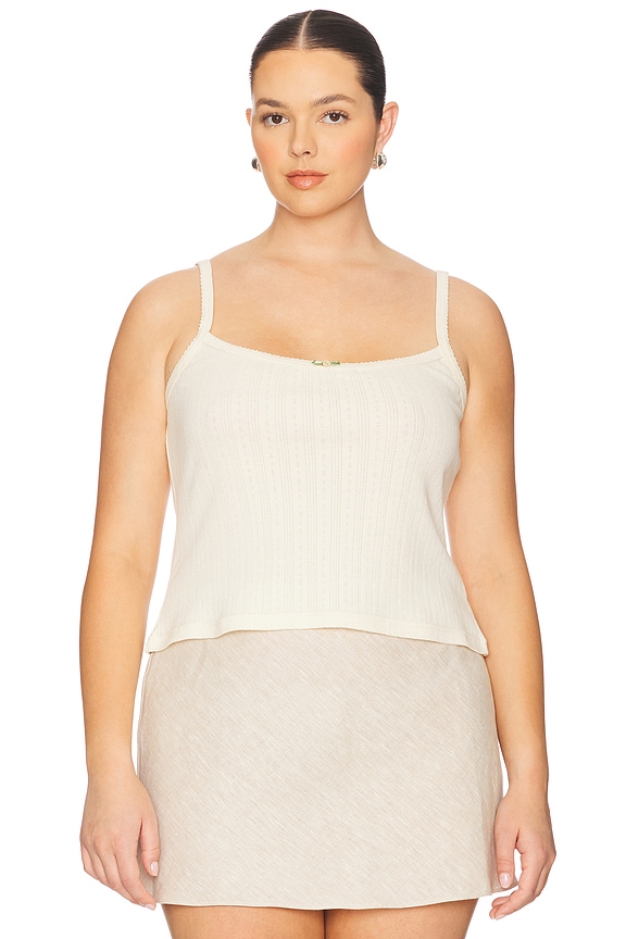 view 2 of 8 by Marianna Iyana Tank Top in Ivory