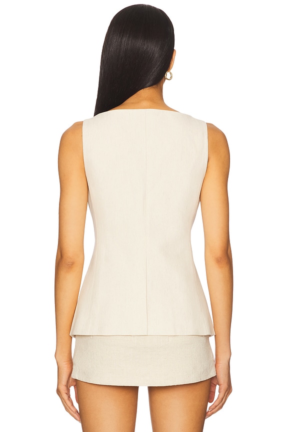 L'Academie Ami Top in Natural Beige | REVOLVE