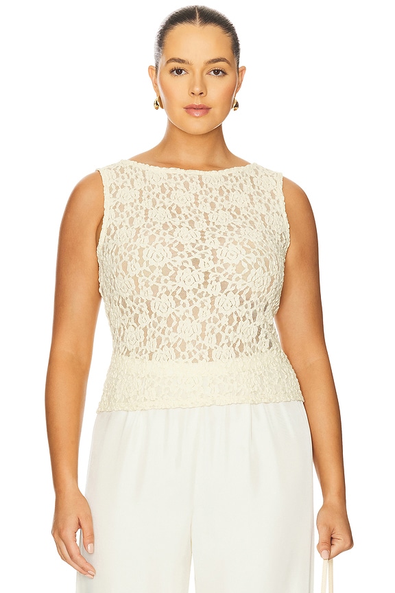 view 2 of 8 by Marianna Ayden Top in Bone