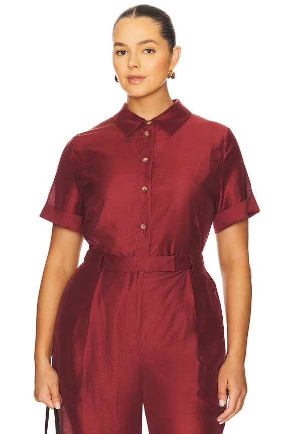 view 2 of 8 by Marianna Liya Top in Red