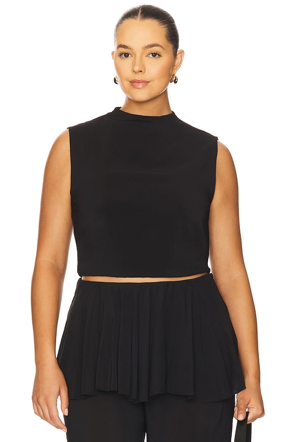 view 2 of 8 TESHI トップ in Black