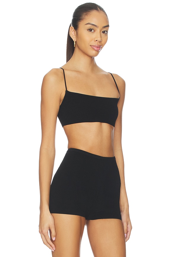 view 2 of 4 by Marianna Viv Knit Bralette in Black