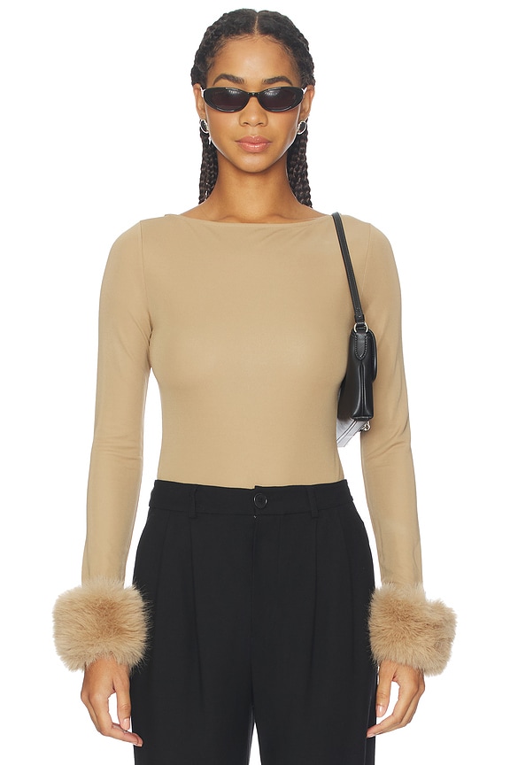 view 1 of 10 by Marianna Dinara Top in Taupe