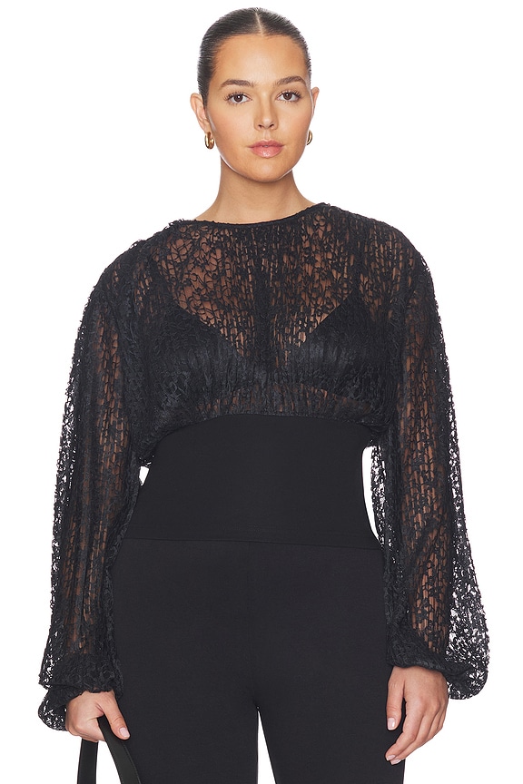 view 2 of 8 by Marianna Abri Top in Black