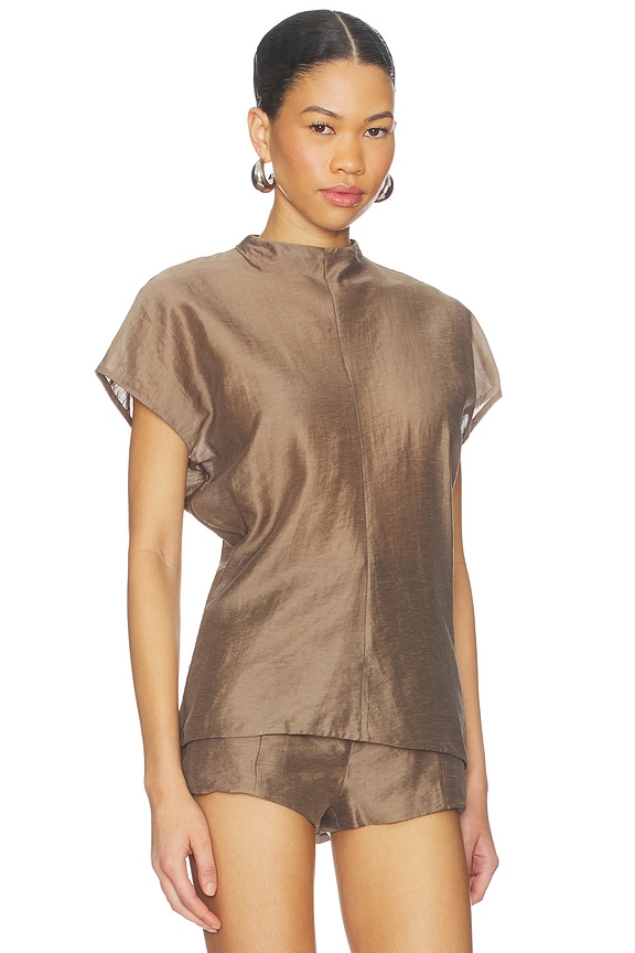 view 2 of 4 by Marianna Harmi Top in Brown