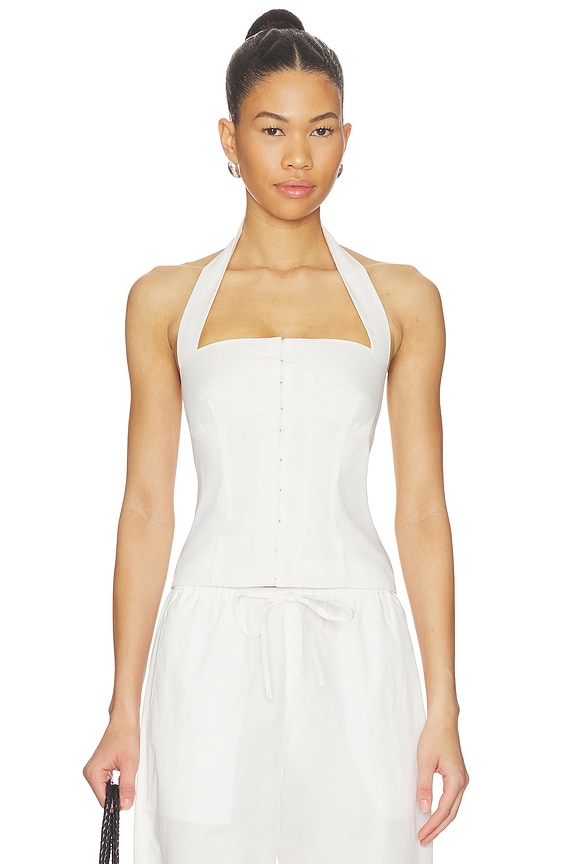 view 1 of 8 By Marianna Dasha Top in White