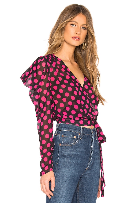 view 2 of 4 The Lela Blouse in Vibrant Dot