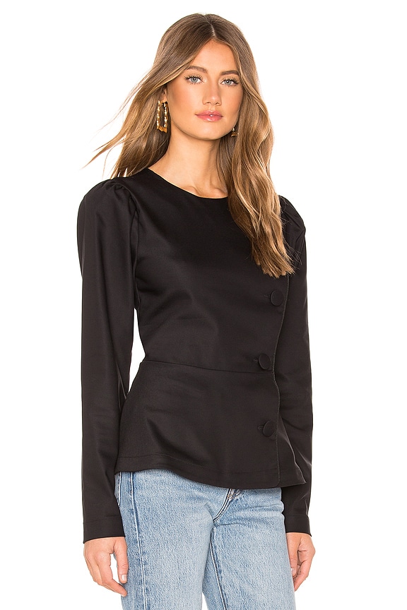 view 2 of 4 BLUSA YVETTE in Black