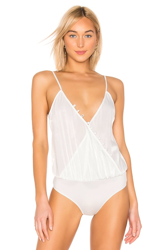 view 2 of 5 MILKYWAY ボディスーツ in White