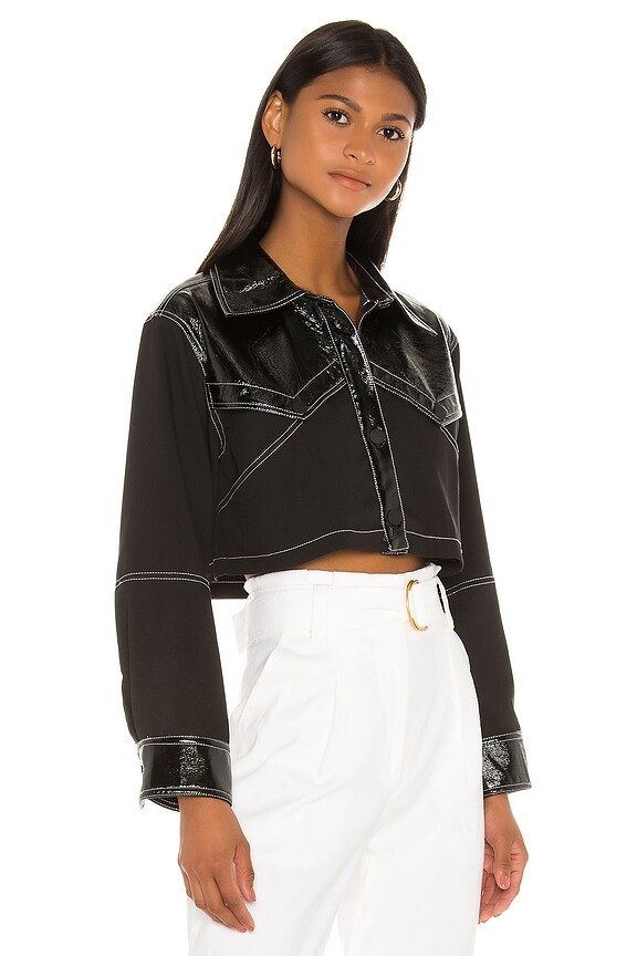 view 2 of 4 The Avelaine Top in Black