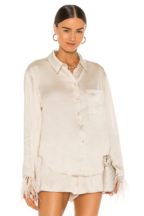 view 2 of 5 The Michelle Blouse in Ivory