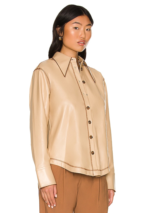 view 2 of 4 Verica Top in Beige
