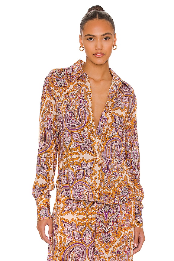 view 2 of 5 PALMA 블라우스 in Aria Multi Paisley