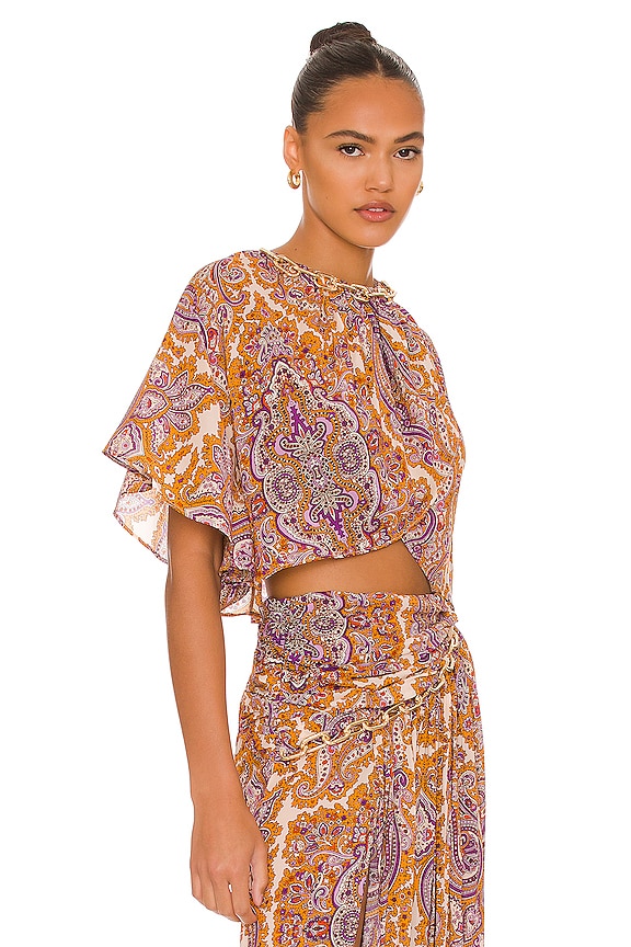 view 2 of 4 KYLO 탑 in Aria Multi Paisley