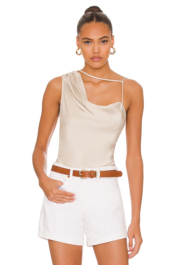 L'Academie Kyrie Top in Nude | REVOLVE