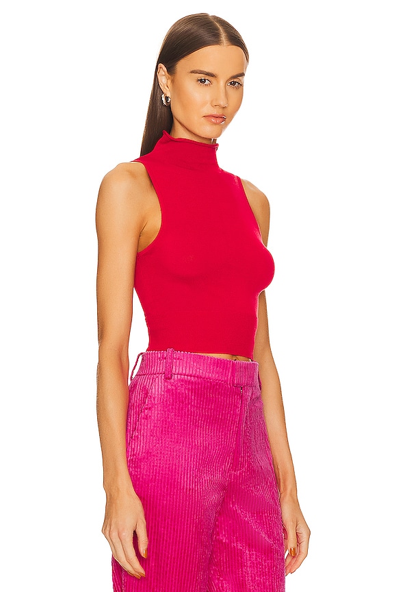 view 2 of 4 ПРОЗРАЧНЫЙ БЕЗРУКАВНЫЙ ВОДОЛАЗКА ELDON in Bright Red