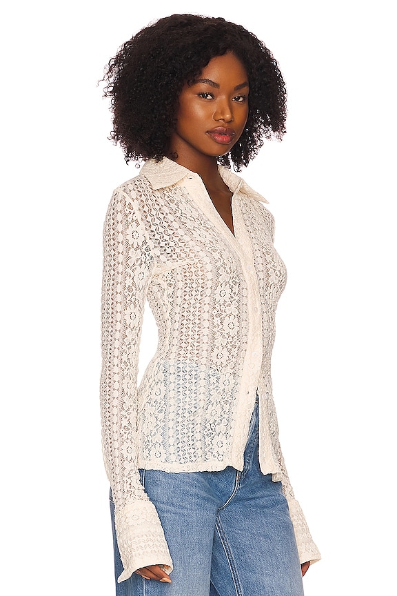 view 2 of 4 MAXIME 셔츠 in Pearl Grey