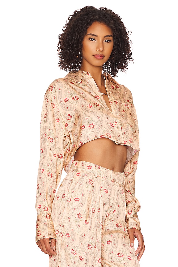 view 2 of 4 LENAE トップ in Ivory Tapestry Multi