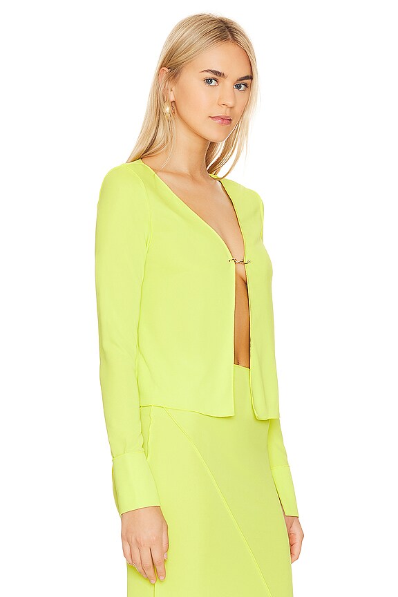 view 2 of 4 Kellan Top in Sour Green