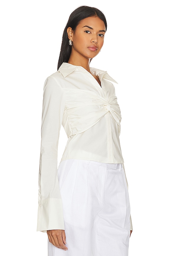 view 2 of 4 РУБАШКА NAPOLEA in Cream