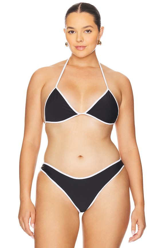 view 2 of 4 by Marianna Leonie Top in Black & White