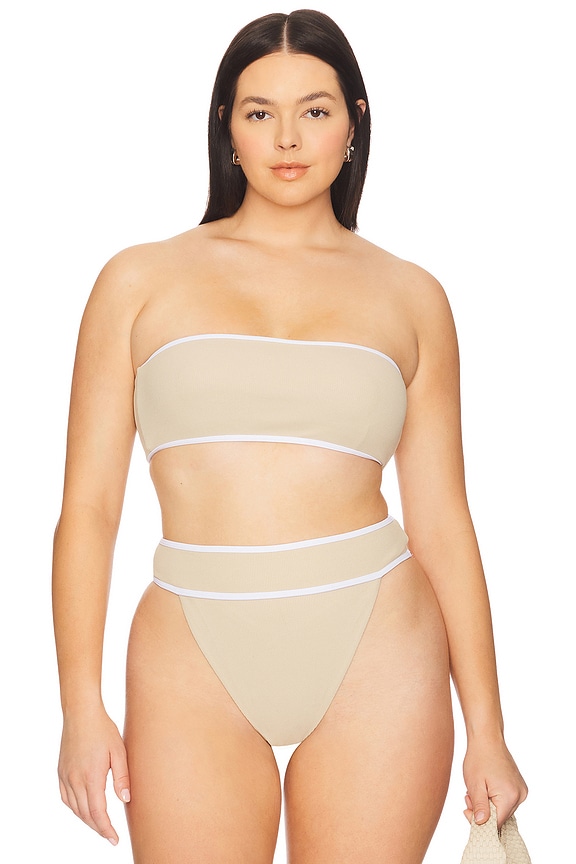 view 2 of 8 by Marianna Jolie Top in Taupe