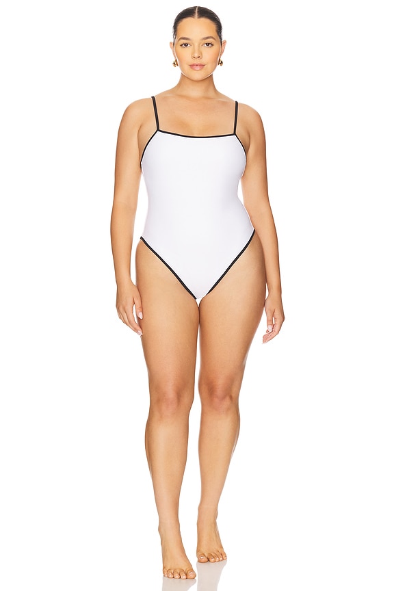 view 2 of 3 BAÑADOR JOLIE in White & Black