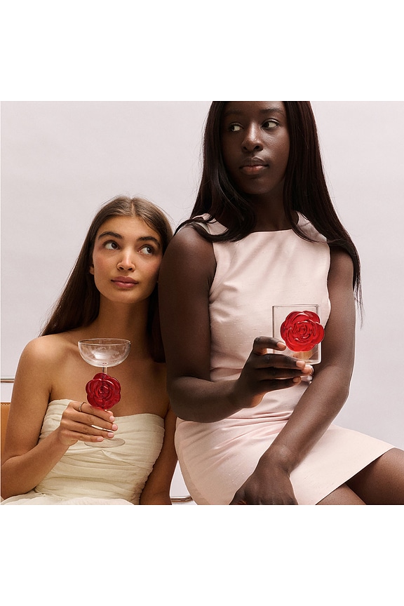 view 2 of 3 Rose Coupe in Red