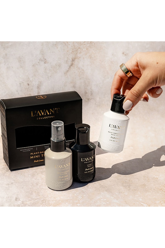 view 2 of 3 Mini Travel Set in Fresh Linen