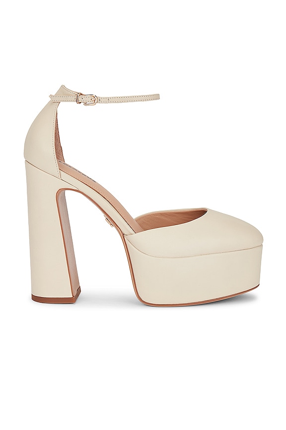 view 1 of 5 Platform Pump in Off White