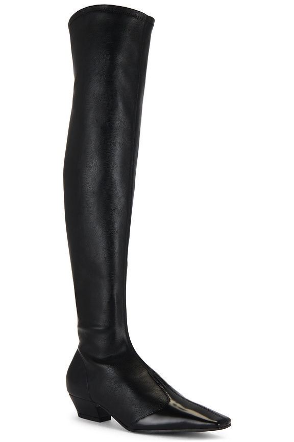 view 2 of 5 Over The Knee Boot in Black