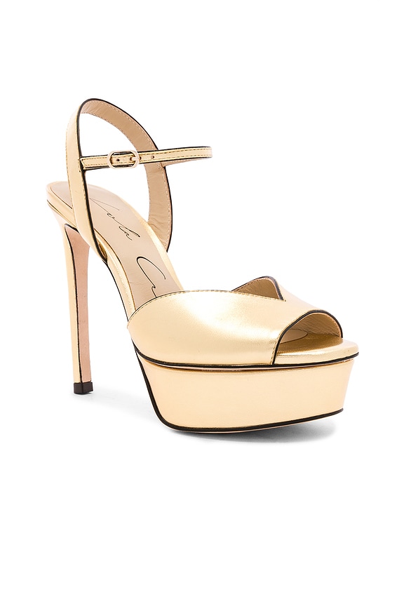 view 2 of 5 TACÓN PLATFORM in Gold