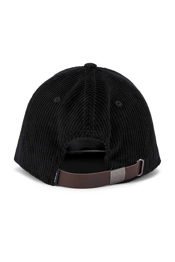 view 2 of 2 Ivy League Corduroy Cap in Black