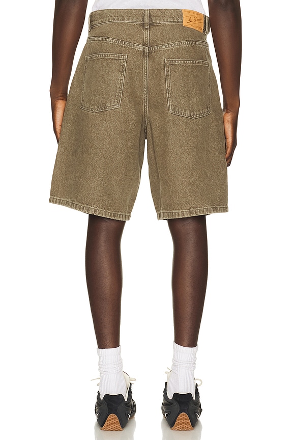 view 2 of 4 Shorts denim in Light Brown Denim Wash