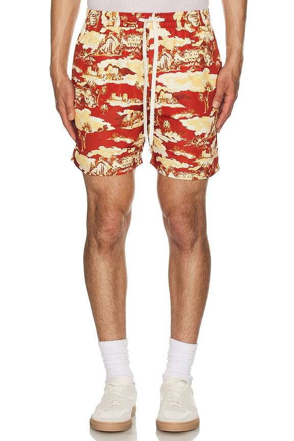 view 5 of 6 Stan Ruins Swim Shorts 2.0 in Bossa Nova & Summer Melon