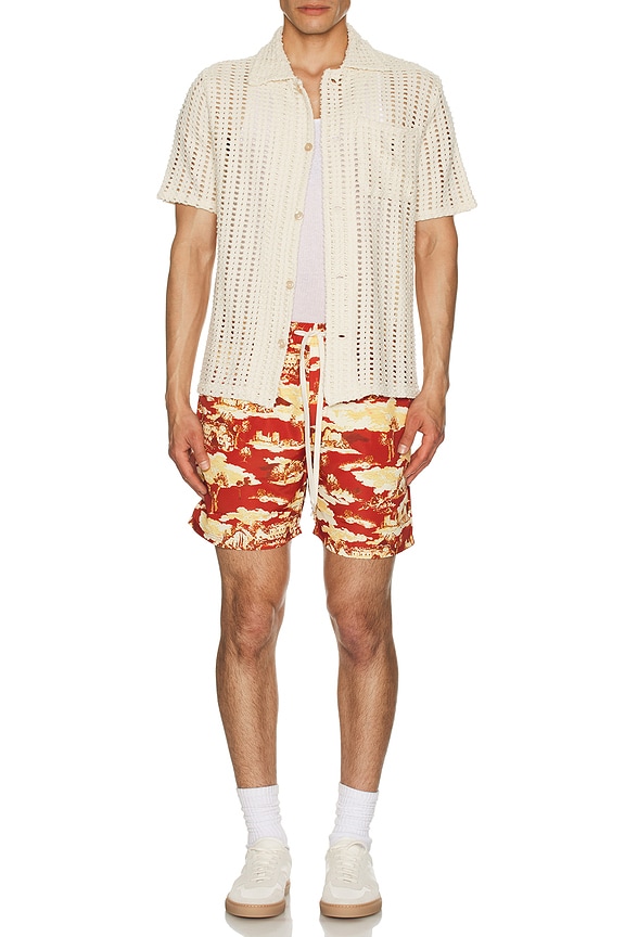 view 6 of 6 Stan Ruins Swim Shorts 2.0 in Bossa Nova & Summer Melon