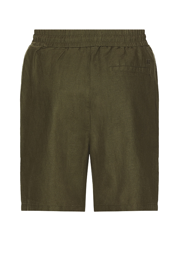 view 2 of 4 Otto Linen Shorts in Olive Night