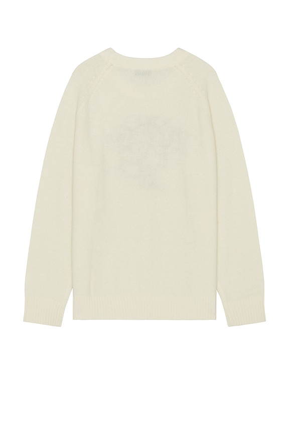 view 2 of 3 Felipe Knit Sweater in Ivory & Light Desert Sand