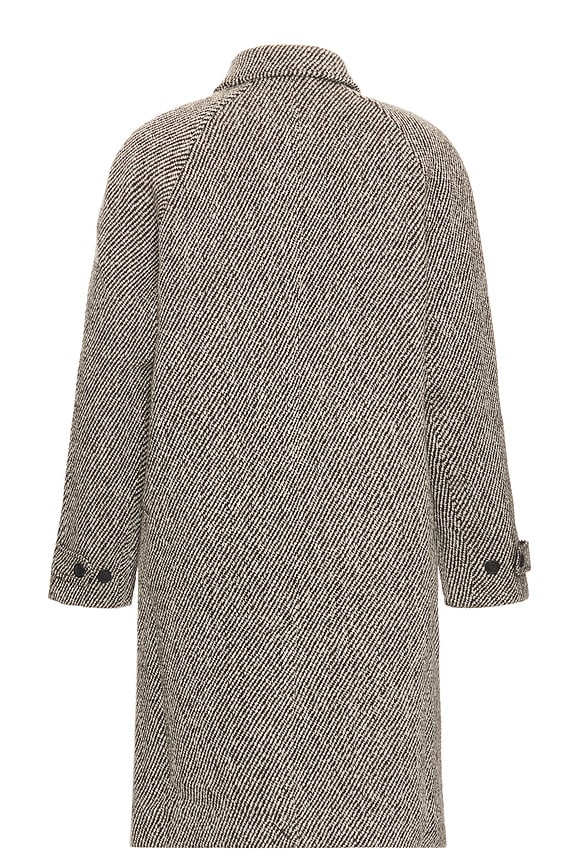 view 2 of 4 Michael Twill Wool Coat in Salt Pepper