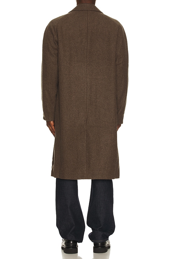 view 2 of 3 Nicko Melange Wool Coat in Mountain Grey Melange