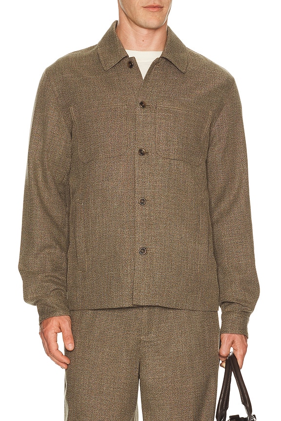 view 1 of 4 CHAQUETA in Teak Brown