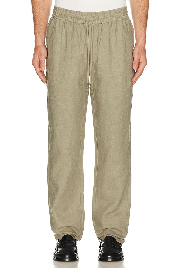 view 1 of 5 Patrick Linen Pants in Laurel Oak Sand
