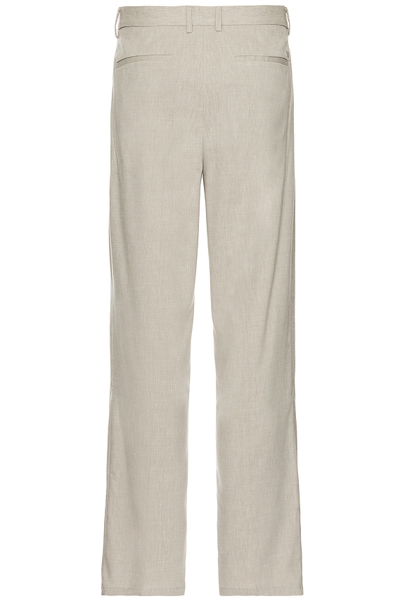 view 2 of 5 Reece Pleated Slub Suit Pants in Light Sand