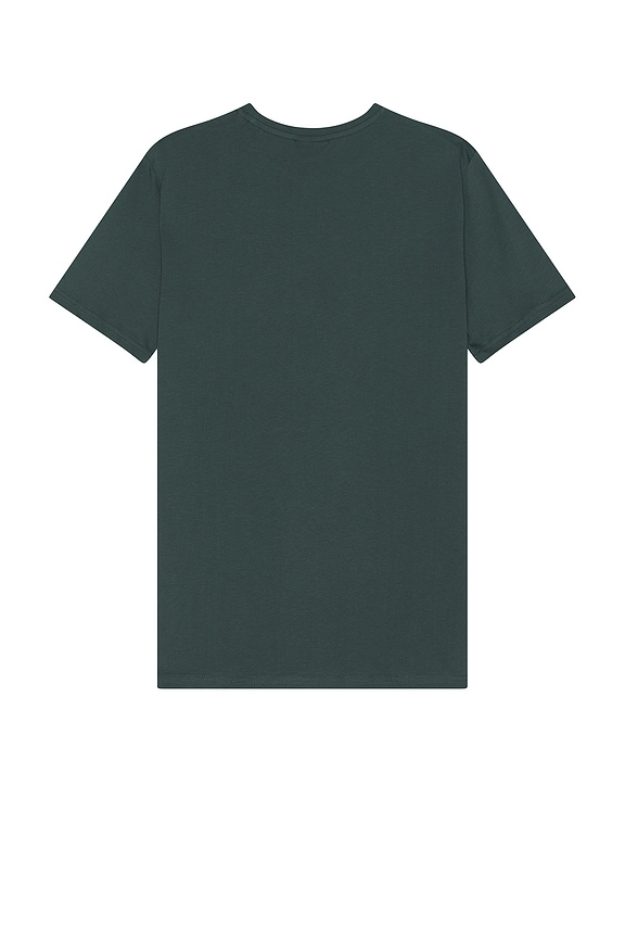 view 2 of 4 ФУТБОЛКА CAMDEN in Pine Green & Ivory