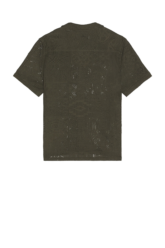 view 2 of 4 CAMISA HECTOR LACE in Olive Night